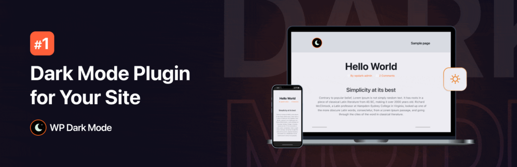 9 Best Dark Mode Plugins for WordPress in 2026 (Free & Pro) 3 WP Dark Mode
